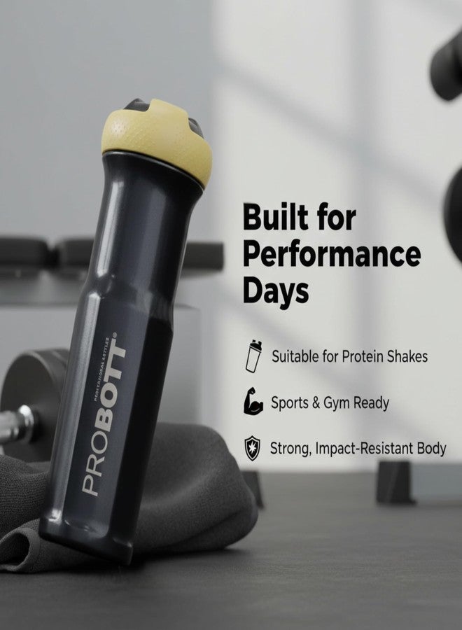 PROBOTT Status Stainless Steel Water Bottle, Vacuum Insulated Flask Bottles, 700 ml, Beige | Hot and Cold | Easy to Carry | Leak Proof | Proteins | Sports | Office | Gym | Travel - Image 2